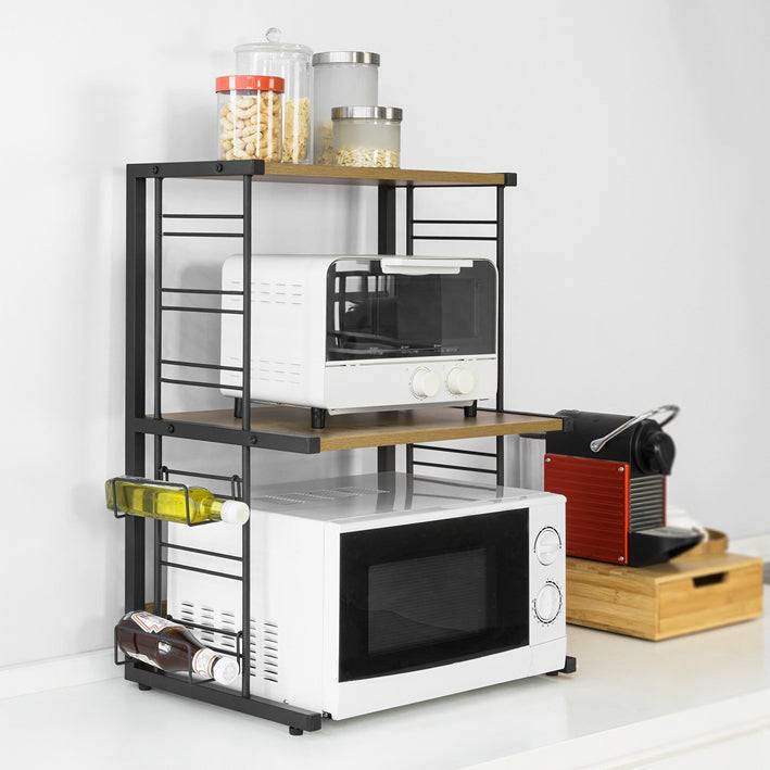 Sobuy SoBuy Mikrowellenregal Mikrowellenhalter Küchenregal KCR08-PF Letzte 3 Tage