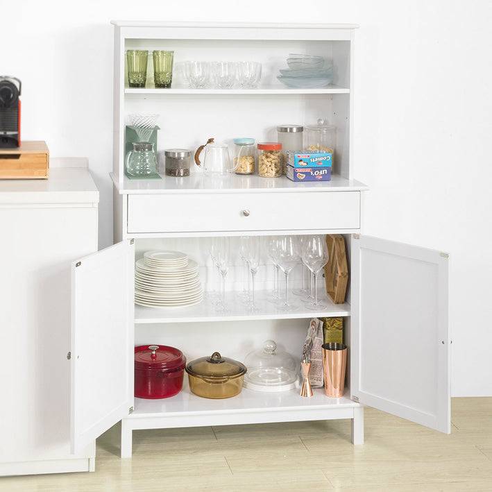 Sobuy SoBuy Küchenschrank Beistellschrank Sideboard weiß FSB26-W Nur noch ein Tag übrig