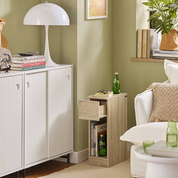 Sobuy SoBuy Nachttisch mit Schublade Couchtisch Sofatisch Beistelltisch Natur FBT111-N Speichern exportieren