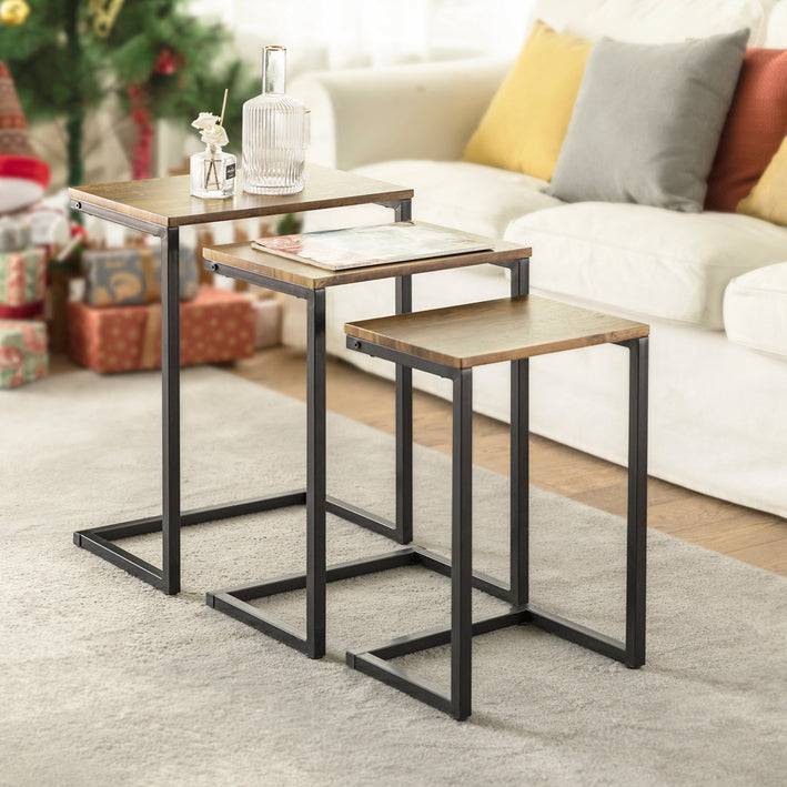 Sobuy SoBuy 3er Set Beistelltische Sofatisch Couchtisch FBT102-F Im Verkauf