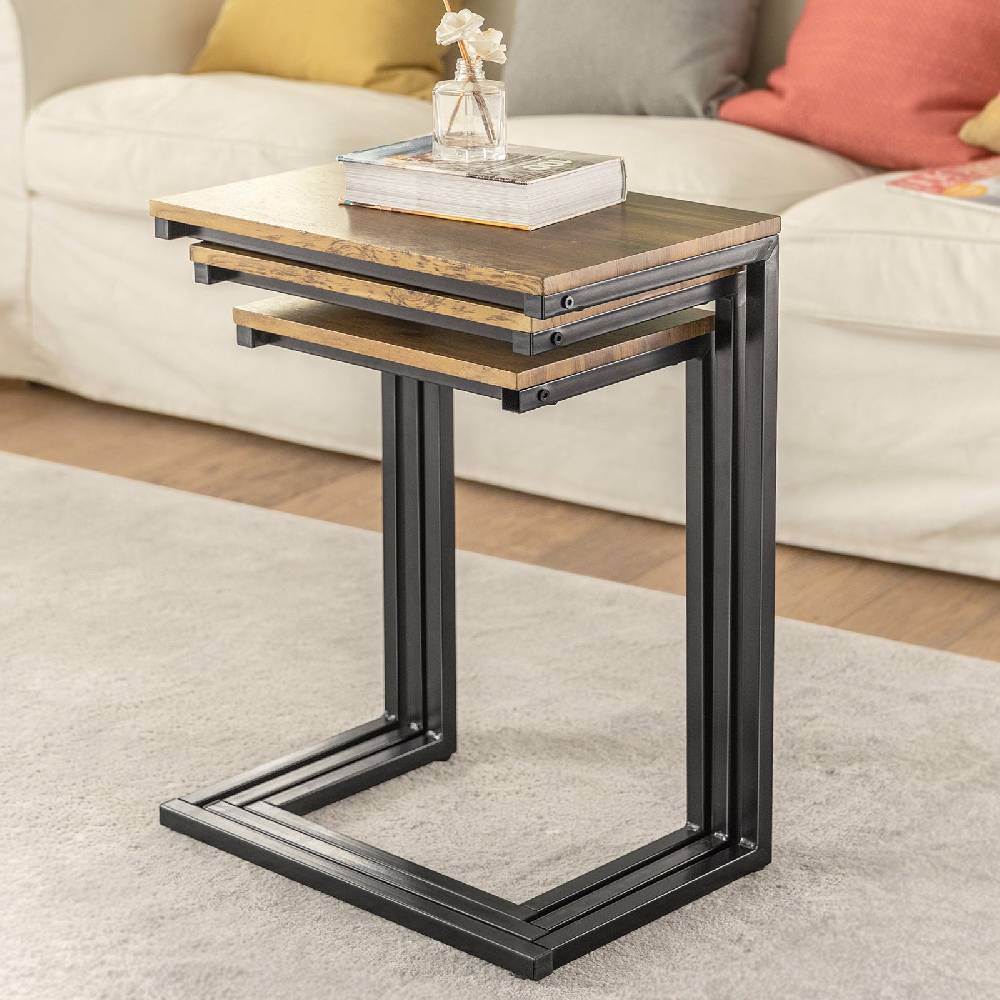 Sobuy SoBuy 3er Set Beistelltische Sofatisch Couchtisch FBT102-F Im Verkauf