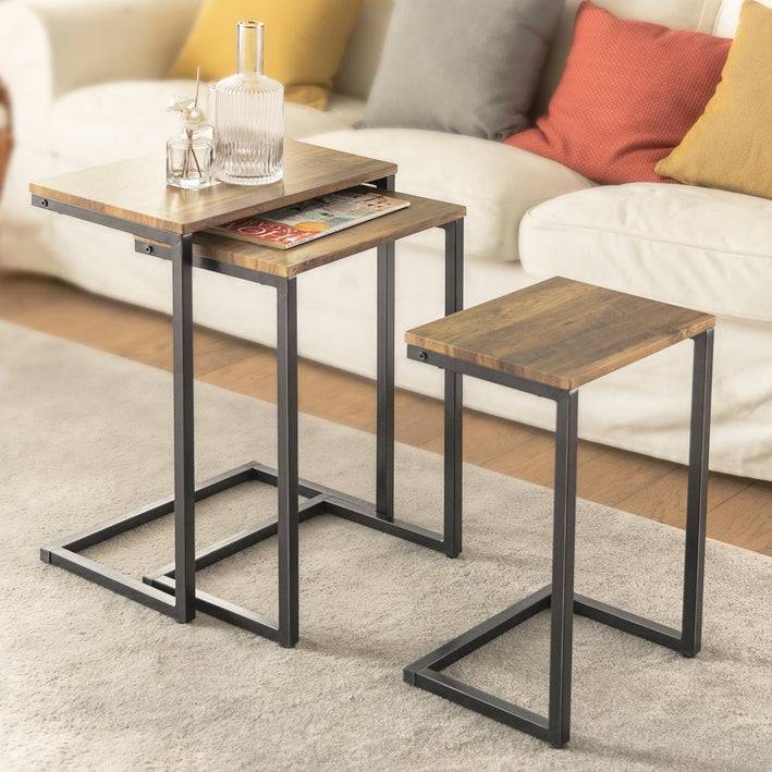 Sobuy SoBuy 3er Set Beistelltische Sofatisch Couchtisch FBT102-F Im Verkauf