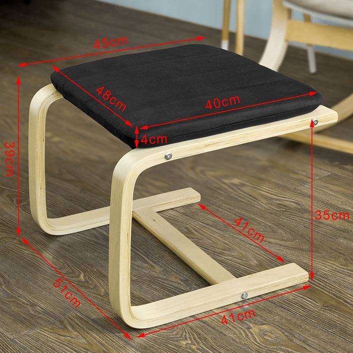 Sobuy SoBuy Fußhocker Fußablage Hocker Schwarz FST38-SCH Verkauf
