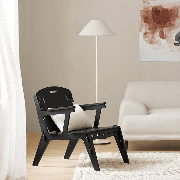 Sobuy SoBuy Stuhl mit Zapfenverbindungen Küchenstuhl Kinderstuhl Stühlchen mit Rücklehne Schwarz HFST02-SCH Online Shopping