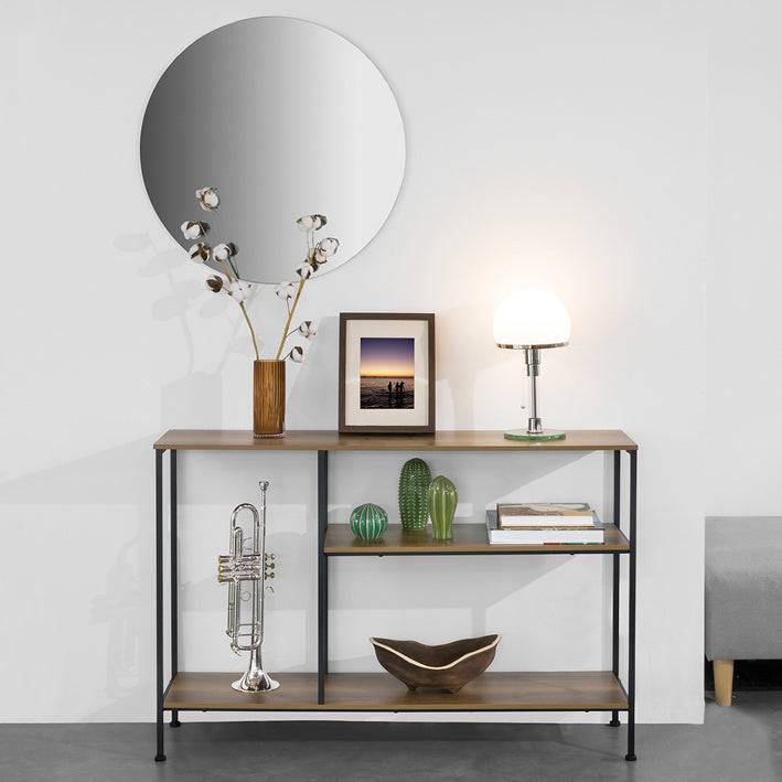 Sobuy SoBuy Konsolentisch mit 3 Ablagen Flurtisch Sideboard Metall FSB35-PF Begrenzte Freigabe