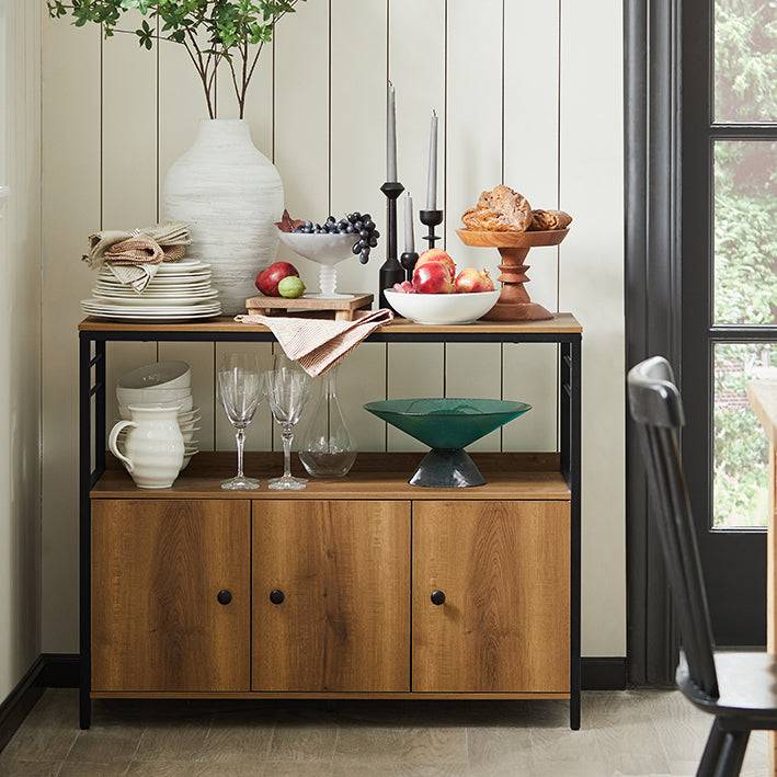 Sobuy SoBuy Sideboard Küchenschrank Flurschrank Kommode FSB63-PF Speichern exportieren