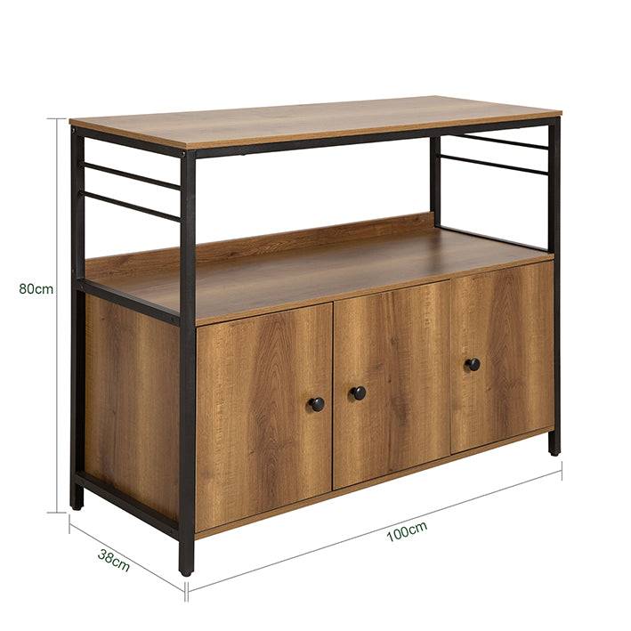 Sobuy SoBuy Sideboard Küchenschrank Flurschrank Kommode FSB63-PF Speichern exportieren