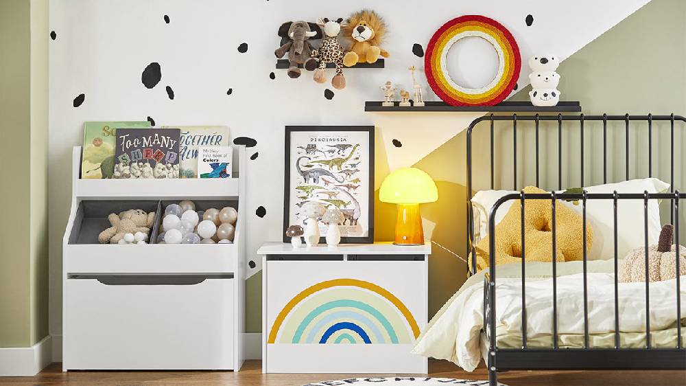 Sobuy SoBuy Spielzeugtruhe Spielzeugkiste Aufbewahrungsbox für Kinder KMB70-W Rabatte dieses Monats