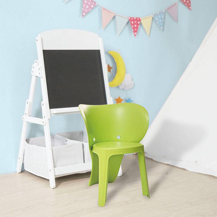 Sobuy SoBuy Kinderstuhl mit Lehne Stühlchen Sitzhöhe 32cm Elefant Grün KMB12-GRx2 2025
