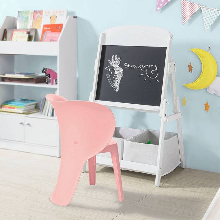 Sobuy SoBuy Kinderstuhl mit Lehne Stühlchen Sitzhöhe 32cm Elefant Pink KMB12-Px2 Online