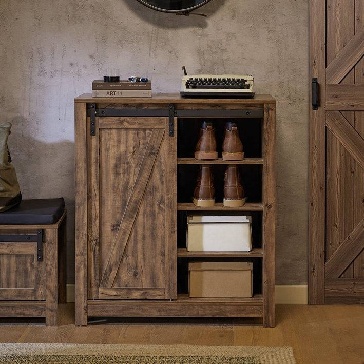 Sobuy SoBuy Sideboard mit Schiebetür Kommode Schuhschrank Flurschrank FSB59-N Meist gekauft