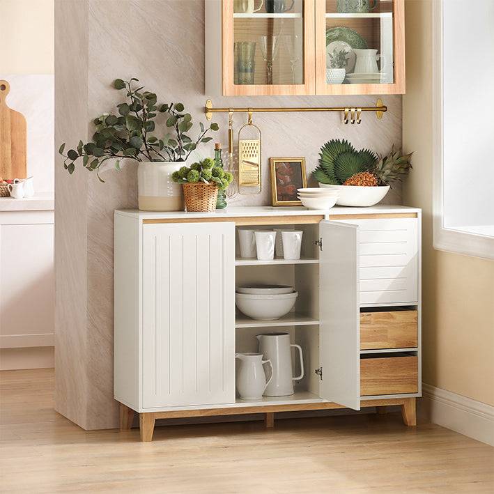 Sobuy SoBuy Küchenschrank Sideboard Flurschrank Kommode TV-Schrank FSB75-WN Limitierter Zeitrabatt