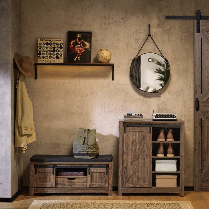 Sobuy SoBuy Sideboard mit Schiebetür Kommode Schuhschrank Flurschrank FSB59-N Sonderangebote