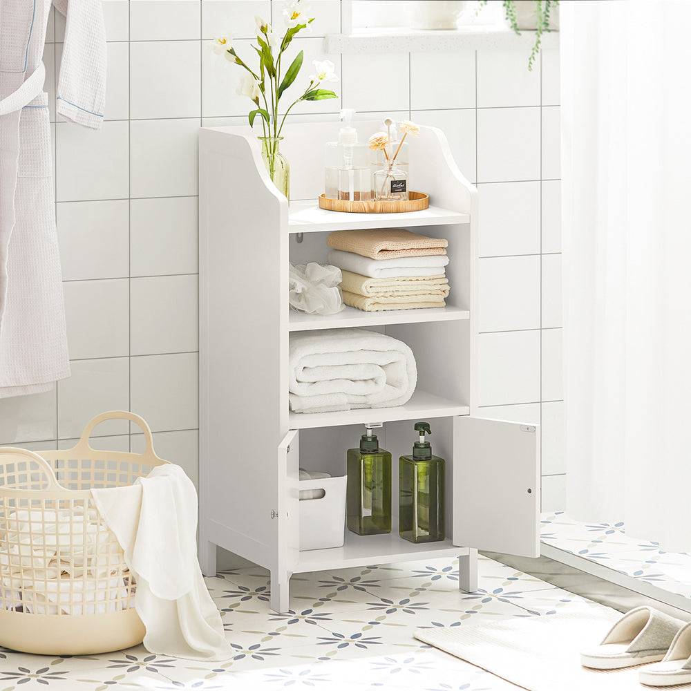 Sobuy SoBuy Badkommode Badzimmerschrank Flurschrank Weiß BZR56-W Begrenzte Freigabe