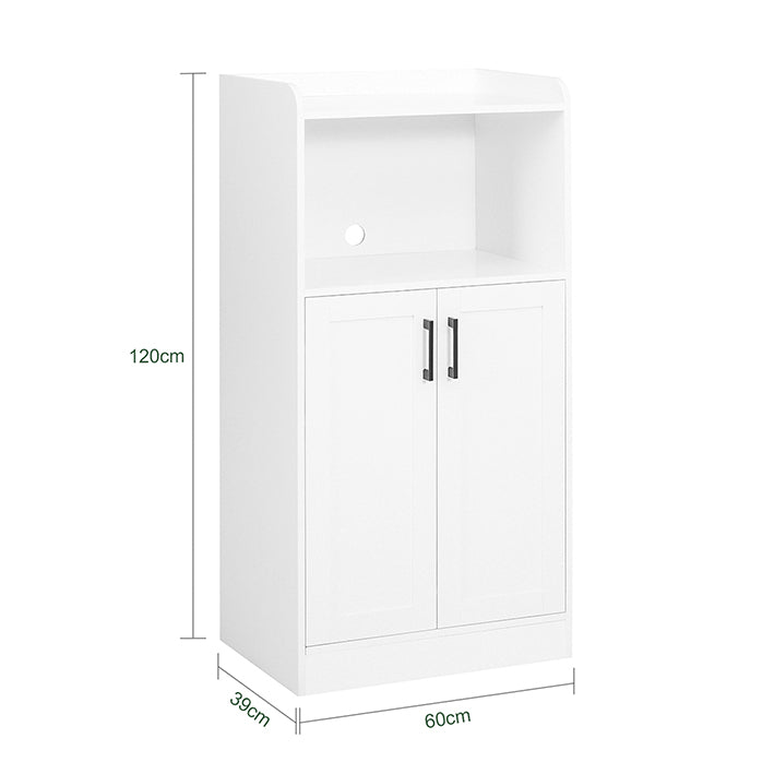 Sobuy SoBuy Küchenschrank Sideboard Flurschrank Mikrowellenschrank FSB47-W im Angebot