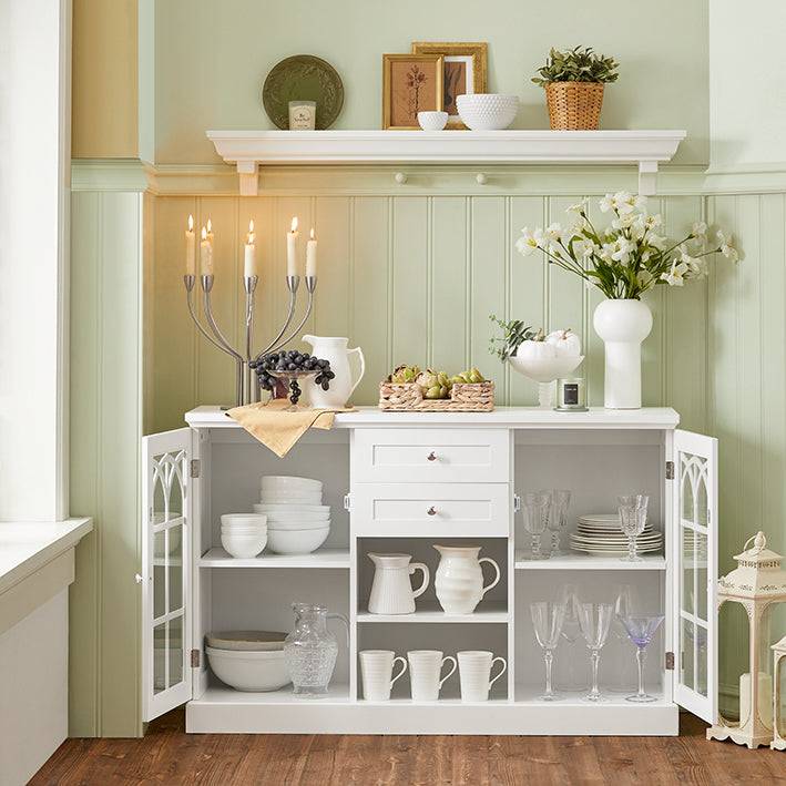 Sobuy SoBuy Küchenschrank Sideboard Flurschrank Kommode FSB79-W Weihnachtsangebot