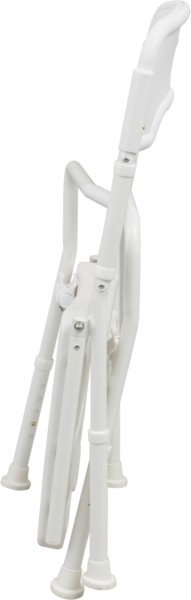 Stock Fachmann Faltbarer Duschstuhl mit Armlehnen und Rückenlehne Neuheiten