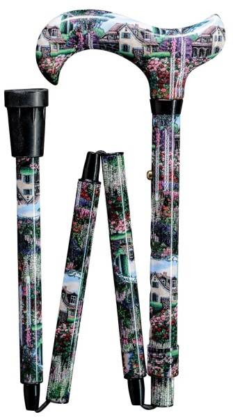Stock Fachmann Gehstock Deluxe Schlank Faltstock Landidyll Zeitbegrenzte Promotion