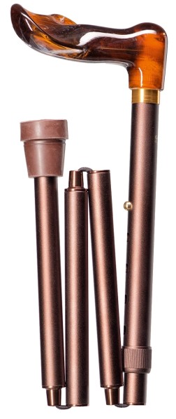 Stock Fachmann Gehstock Deluxe Fischer Faltstock Bernstein Bis zu 60% Rabatt