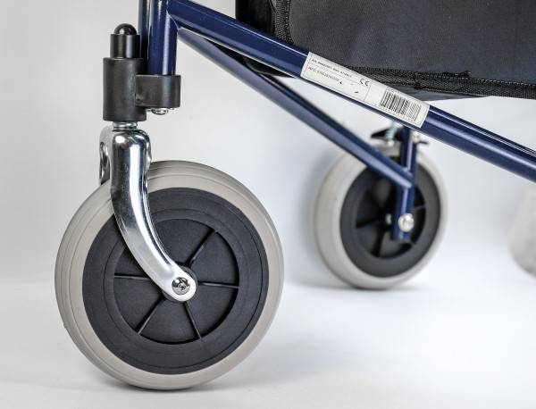 Stock Fachmann Actimo Delta Blau Rollator Nur für heute