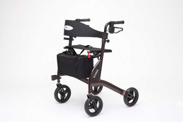 Stock Fachmann Rollator Aladdin Gehhilfe Leichtgewichtsrollator Fabrikladen