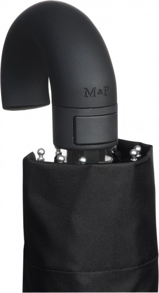 Stock Fachmann M&P Automatikschirm Mini Negro Design Vatertagsangebot