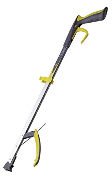 Stock Fachmann Greifhilfe Classic PRO mit Softgriff, Magnet und Stock-Halterung Lagerräumung