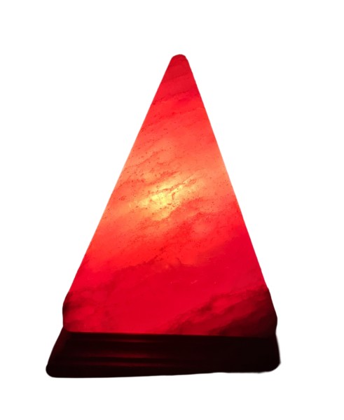 Stock Fachmann Salzlampe Pyramide Begrenzte Freigabe