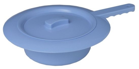Stock Fachmann Stechbecken Bettpfanne aus Kunststoff Nur für heute