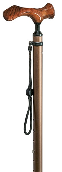 Stock Fachmann Comfort-Stock Holzoptik Höhenverstellbar Valentinstagsangebot