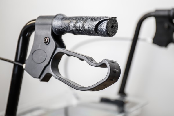 Stock Fachmann Rollator Actimo Basic Silber Nur für heute