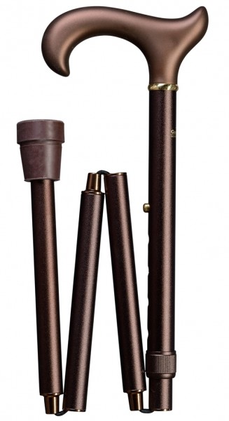 Stock Fachmann Gehstock XL Derby Faltstock Begrenztes Angebot