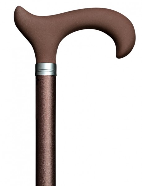 Stock Fachmann Gehstock Silikon Ergonomic Derby Bronze Cyber Monday