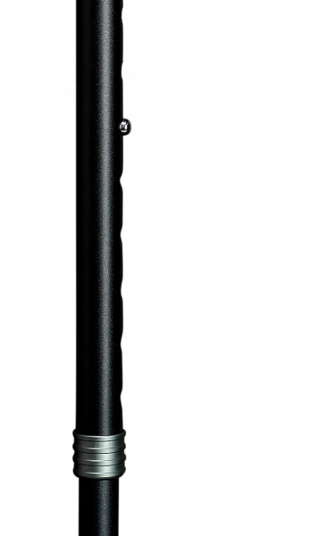 Stock Fachmann Gehstock Silikon Ergonomic Derby Schwarz 50% Rabatt für begrenzte Zeit