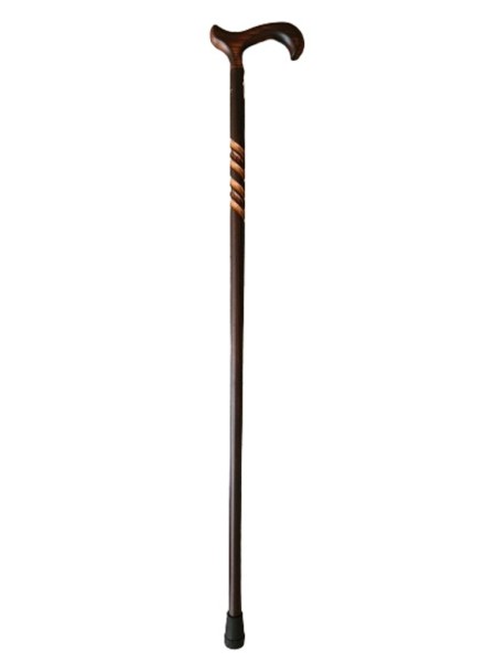 Stock Fachmann Gehstock Spiral Derby Ombre Auslauf