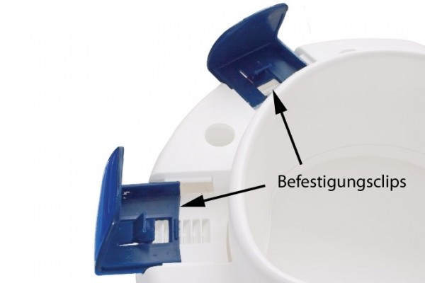 Stock Fachmann Toilettensitzerhöher Clipper mit Deckel Kostenloser Versand