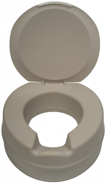 Stock Fachmann Toilettensitzerhöher Soft mit Deckel Limitierter Zeitrabatt