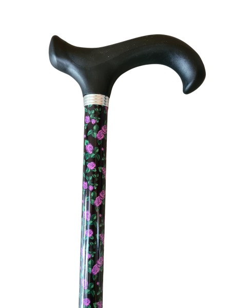 Stock Fachmann Gehstock Derbygriff höhenverstellbar Rose Letzte 2 Tage
