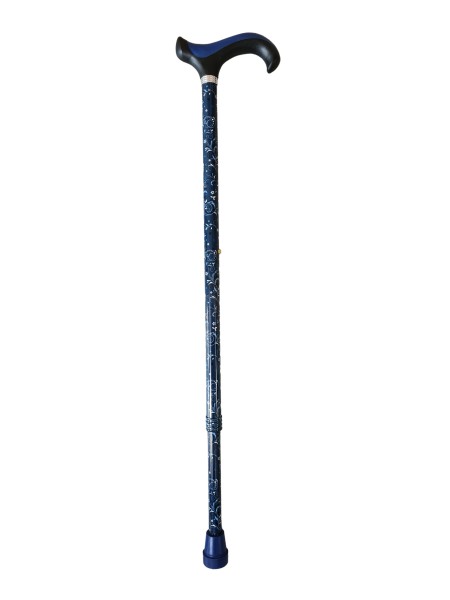 Stock Fachmann Gehstock Derbygriff höhenverstellbar Blue Vine Zeitbegrenzte Promotion