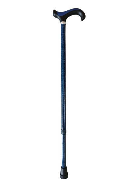 Stock Fachmann Gehstock Derbygriff höhenverstellbar Black & Blue Bis zu 60% Rabatt