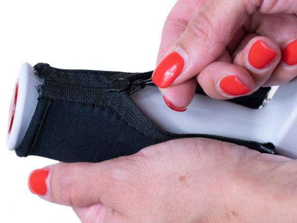 Stock Fachmann Griffpolster aus Neopren mit Reißverschluß für Krücken Begrenzt auf 3 Tage