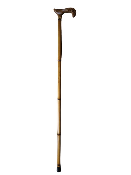 Stock Fachmann Gehstock Derbygriff Bambus Toffee Fabrikpreis