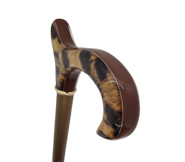 Stock Fachmann Faltstock Derbygriff Tiger Großer Ausverkauf