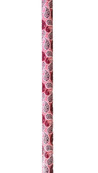 Stock Fachmann Gehstock Escort höhenverstellbar Paisley pink Exklusivangebot