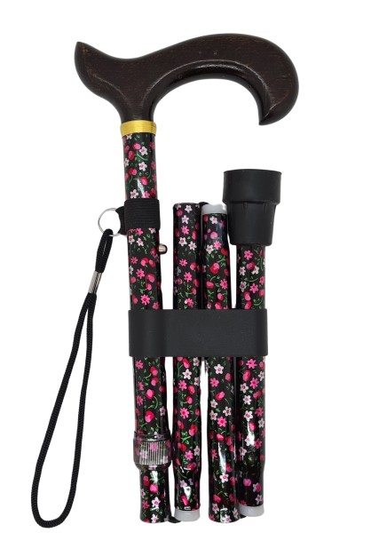 Stock Fachmann Faltstock Derbygriff Buche Floral Muttertagsangebot