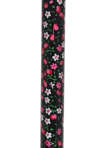 Stock Fachmann Gehstock Derbygriff Buche höhenverstellbar Floral Vatertagsangebot