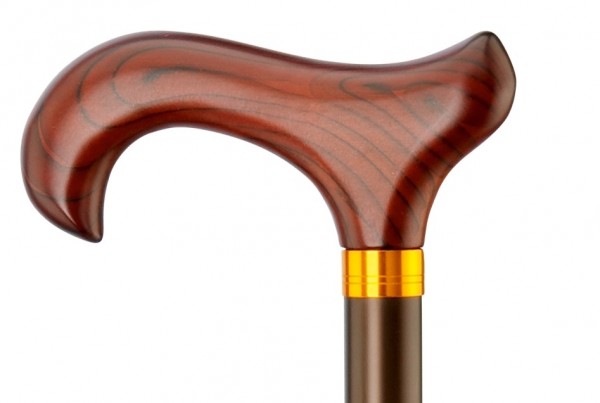 Stock Fachmann Gehstock Leichtmetall Derby Bronze Nur für heute