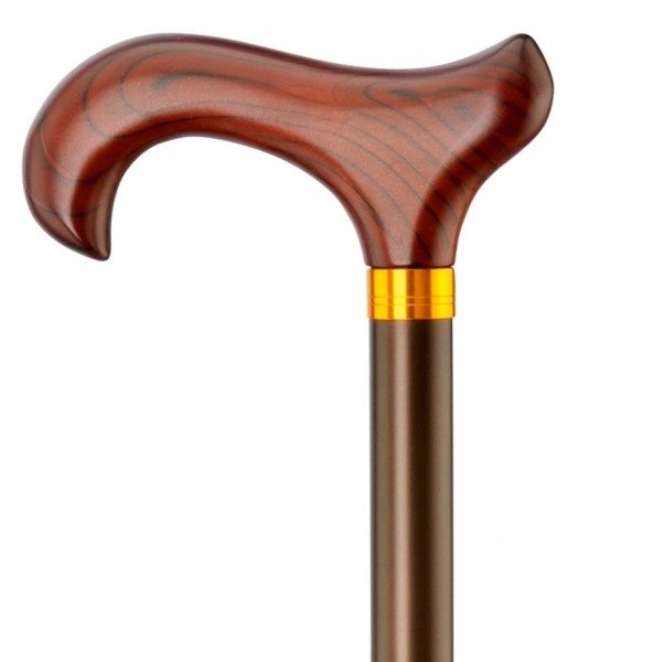 Stock Fachmann Gehstock Leichtmetall Derby Bronze Nur für heute