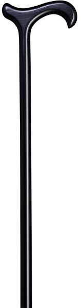 Stock Fachmann Gehstock Damen Kassen Derby Schwarz
