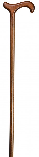 Stock Fachmann Gehstock Damen Kassen Derby Braun